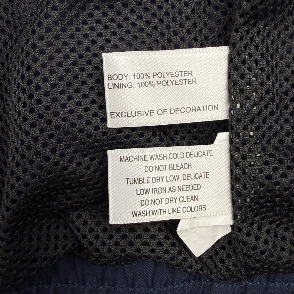 CUTTER & BUCK Dry Tech Full Zip Jacket Mens 4XB Navy Blue Windbreaker Outerwear - Picture 10 of 11